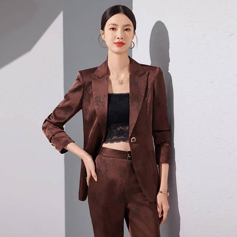 Women'S Formal Wear Pantsuits - Hoge kwaliteit stof formele broekpakken voor
