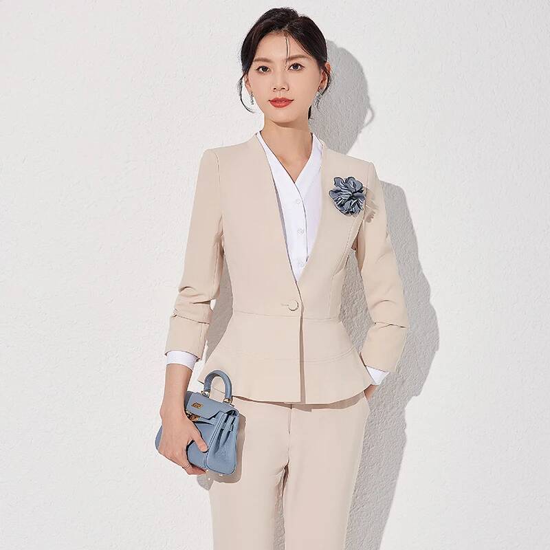 Women'S Formal Wear Pantsuits - Formele uniforme stijlen Dames Zakelijke werkkleding
