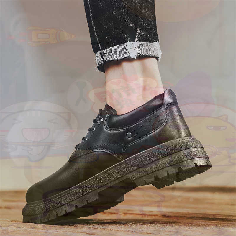 Unique Women'S Formal Wear - Donker natuurlijk leer Mode-sneakers Tennis Herensneakers