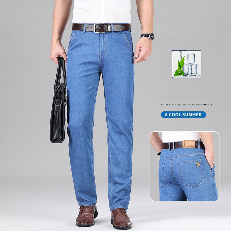 Levis Jeans 501 - Nieuwe Lyocell Stof Jeans Mannen Zomer