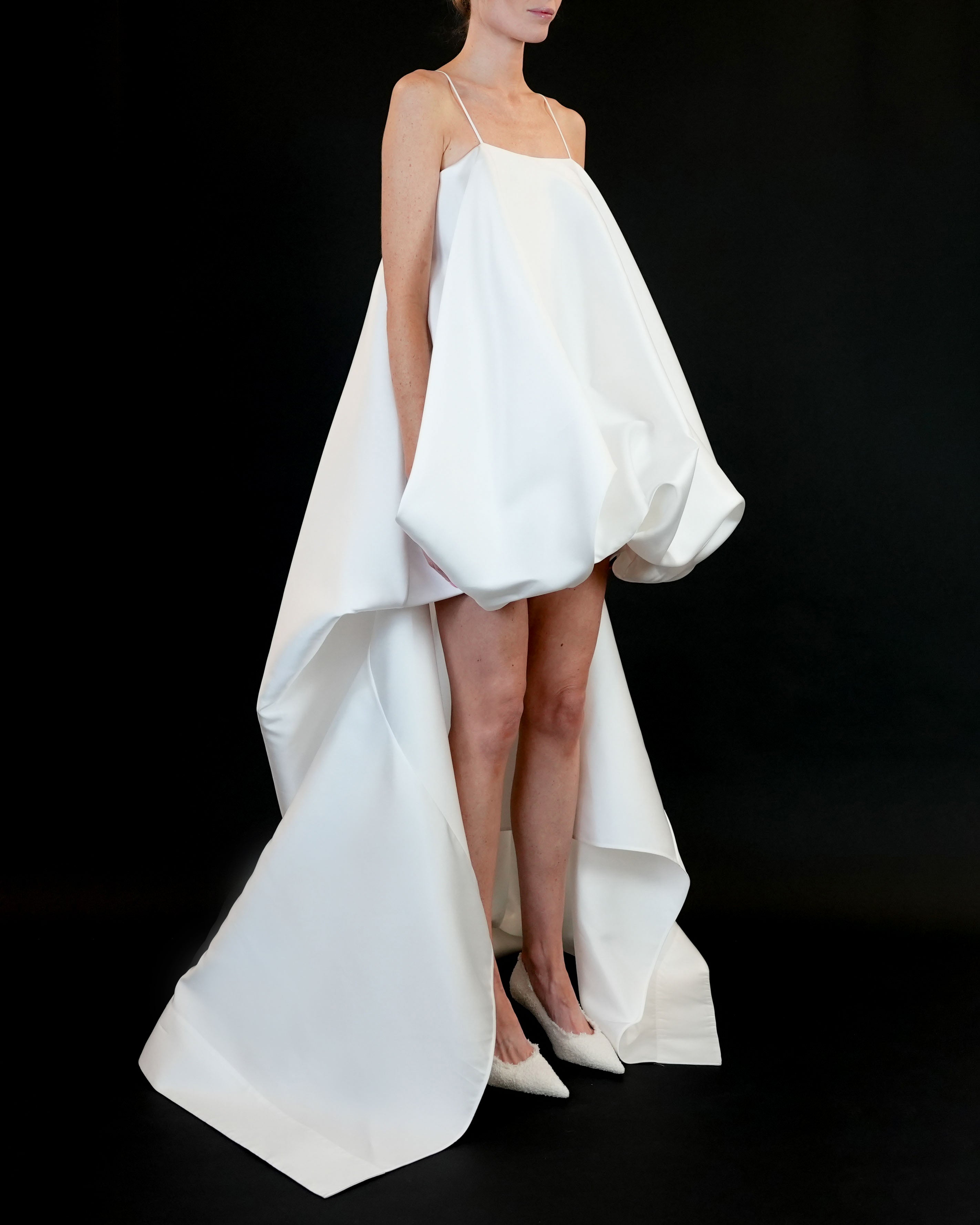 Unieke, witte maxi-jurk met ho - Unique Women'S Formal Wear recensie en prijs