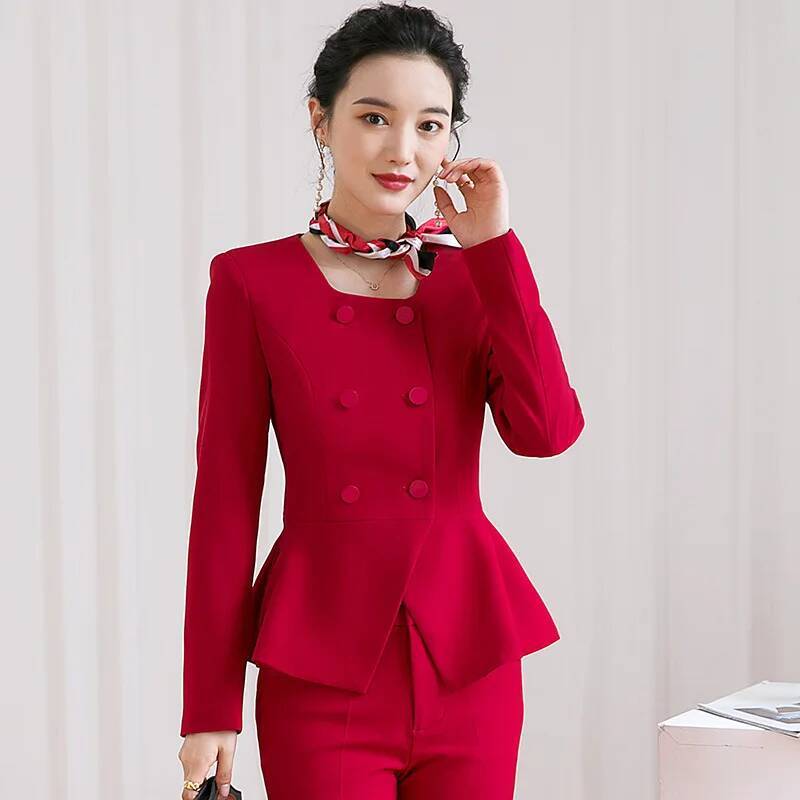 Elegante dames zakelijke werkk - Women'S Formal Wear Pantsuits recensie en prijs