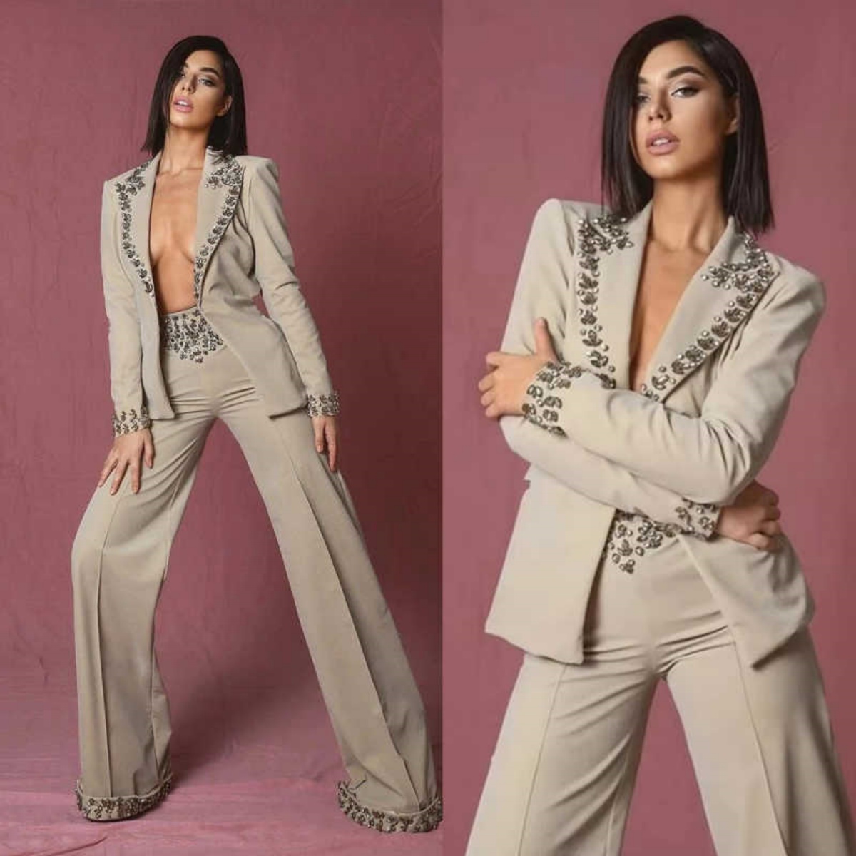 Verbazingwekkende strass dames - Women'S Formal Wear Jackets recensie en prijs