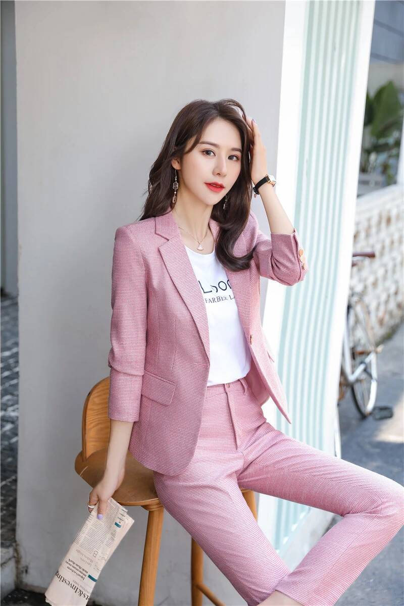 Nieuwigheid Groene Uniform Ont - Women'S Formal Wear Pantsuits recensie en prijs