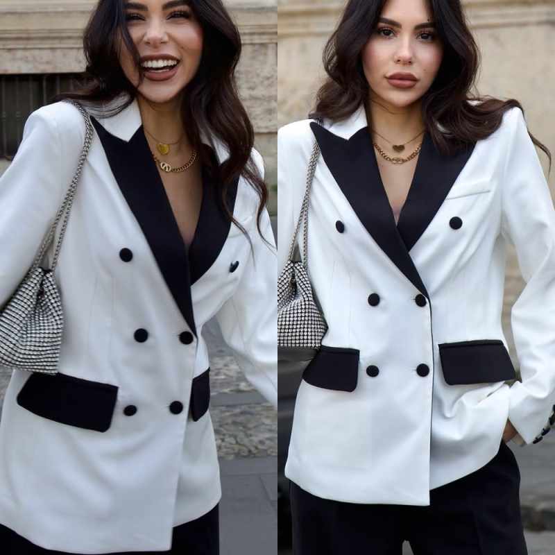 Moderne damespakken 2-delig bl - Women'S Formal Wear Jackets recensie en prijs