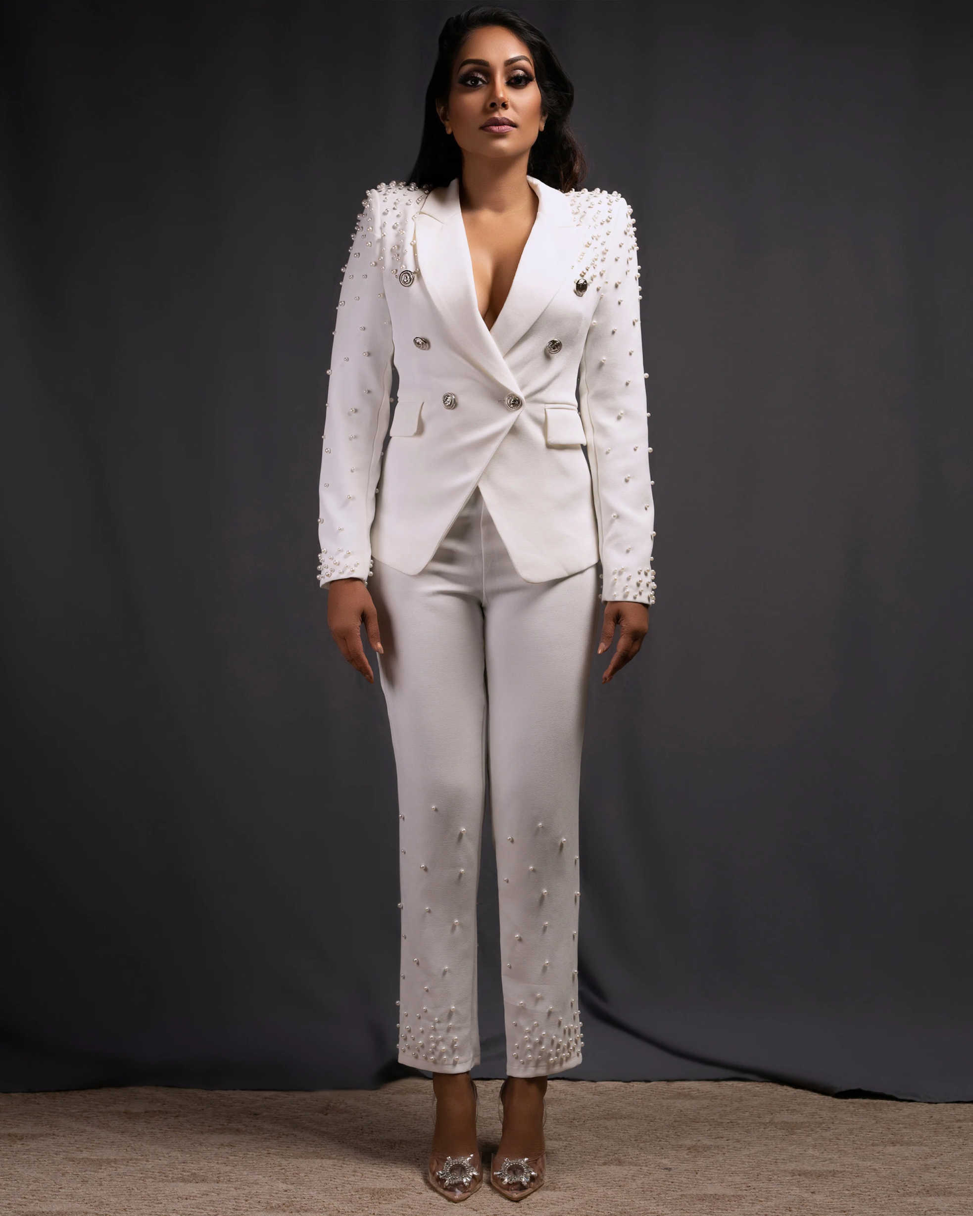 Uniek ontwerp strass damespak  - Unique Women'S Formal Wear recensie en prijs