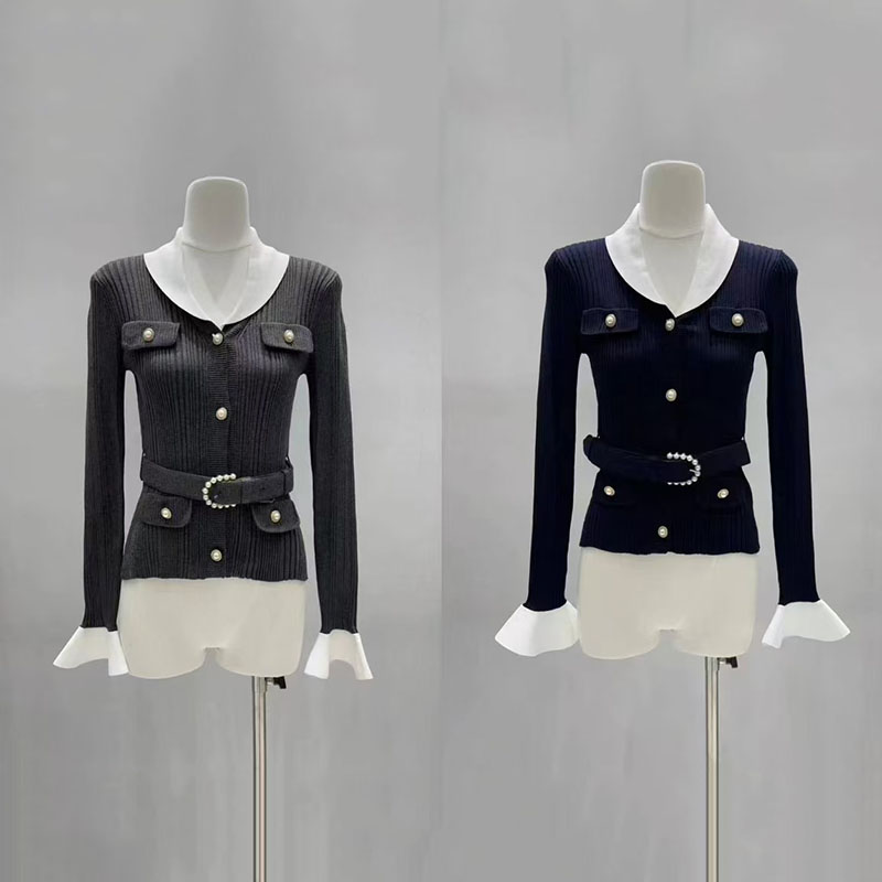 Contrasterend gekleurd gebreid - Women'S Formal Wear Cardigan recensie en prijs