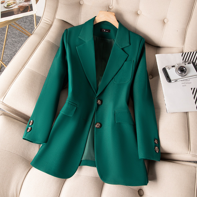 Blauw Zwart Groen Vrouwen Form - Women'S Formal Wear Jackets recensie en prijs